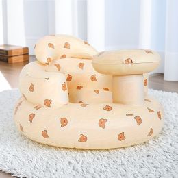 1pc Baby Sofa Chair, Plastic Wraparound Support Seat, Portable Rocking Chair for Infants Aged 3 Months+, Exercise Sitting & Standing, Spine Prote (Style: bear)